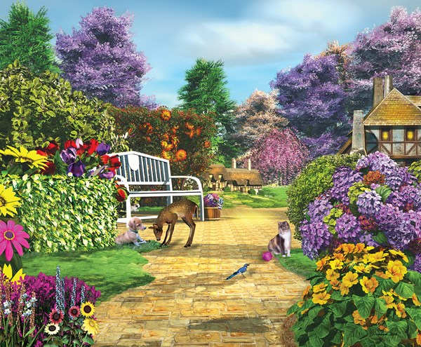 SunsOut (61575) - Caplyn Dor: "Peaceful Moment" - 1000 pièces