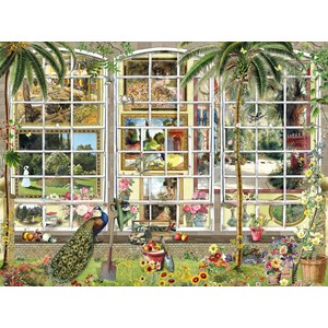 SunsOut (27250) - Barbara Behr: "Gardens in Art" - 1000 pièces