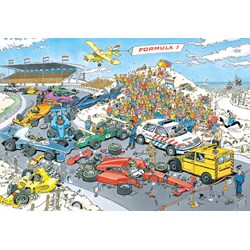 Jumbo (19097) - Jan van Haasteren: "Formule 1" - 2000 pièces