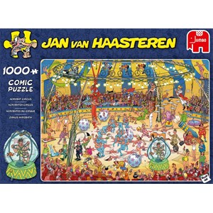 Jumbo (19089) - Jan van Haasteren: "Acrobat Circus" - 1000 pièces