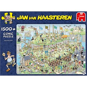 Jumbo (19088) - Jan van Haasteren: "Highland Games" - 1500 pièces