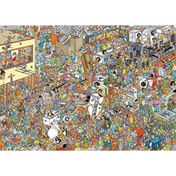 Jumbo (19098) - Jan van Haasteren: "Holiday Shopping" - 1000 pièces