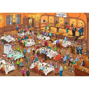 Jumbo (19076) - "Darts" - 1000 pièces