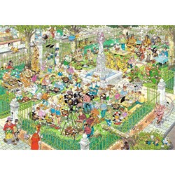 Jumbo (19079) - Jan van Haasteren: "BBQ Party, Food Truck Festival" - 1000 pièces