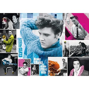 Trefl (10541) - "Elvis Presley" - 1000 pièces