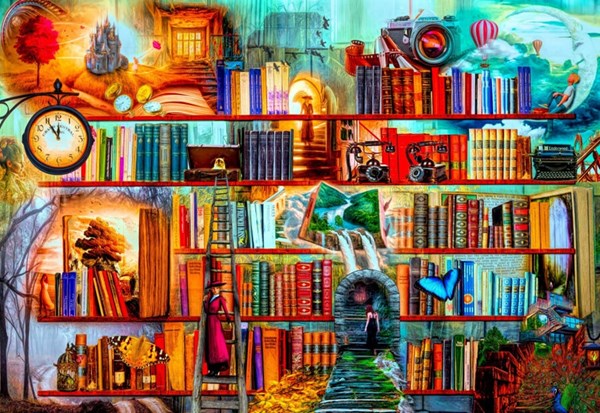 Bluebird Puzzle (70280) - "Mystery Writers" - 1500 pièces