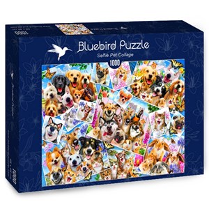 Bluebird Puzzle (70283) - "Selfie Pet Collage" - 1000 pièces
