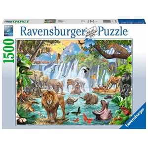 Ravensburger (16461) - "Waterfall Safari" - 1500 pièces