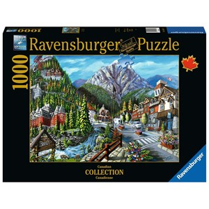 Ravensburger (16481) - "Welcome to Banff" - 1000 pièces