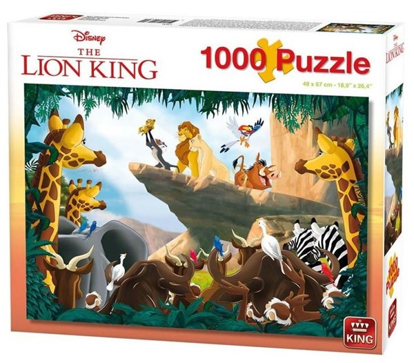 King International (55830) - "Disney, The Lion King" - 1000 pièces