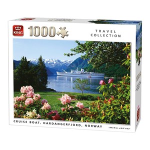 King International (05715) - "Cruise Boat, Hardangerfjord, Norway" - 1000 pièces