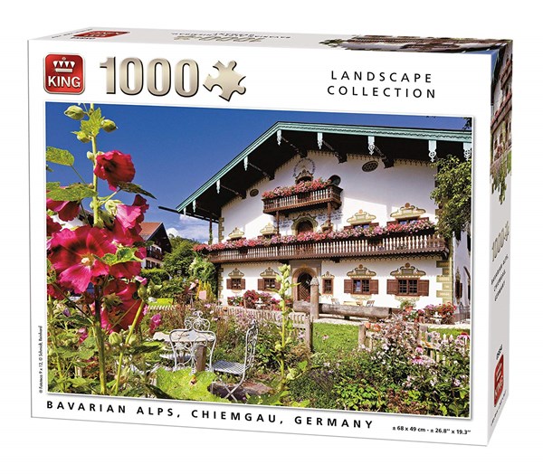 King International (55854) - "Bavarian Alps Chiemgau" - 1000 pièces