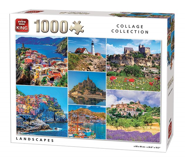 King International (55880) - "Landscapes" - 1000 pièces
