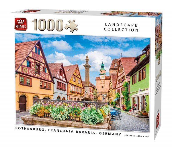 King International (55883) - "Rothenburg Germany" - 1000 pièces