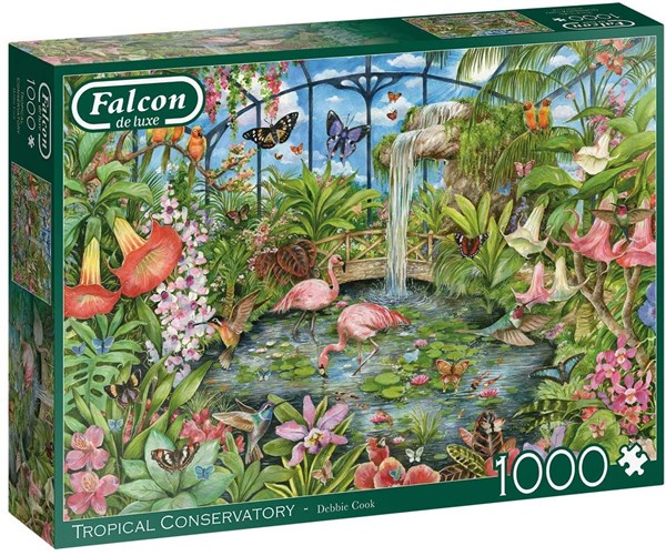Falcon (11295) - Debbie Cook: "Tropical Conservatory" - 1000 pièces