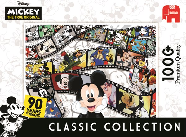 Jumbo (19493) - "Disney, Mickey 90th Anniversary" - 1000 pièces
