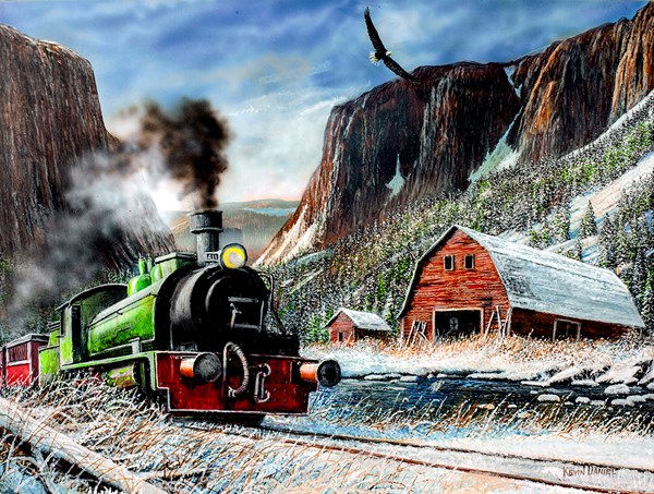 SunsOut (57741) - Kevin Daniel: "Canyon Express" - 1000 pièces