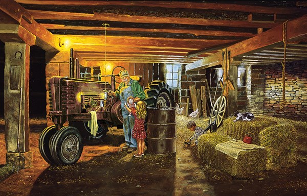 SunsOut (27817) - Dave Barnhouse: "Never too Busy" - 1000 pièces