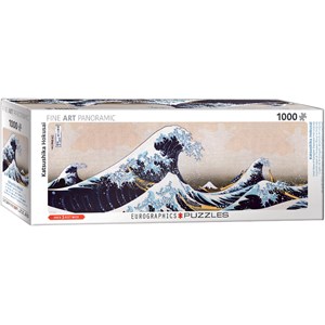 Eurographics (6010-5487) - Hokusai: "La Grande Vague de Kanagawa" - 1000 pièces