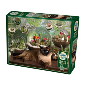 Cobble Hill (80049) - "Terrarium Cat" - 1000 pièces