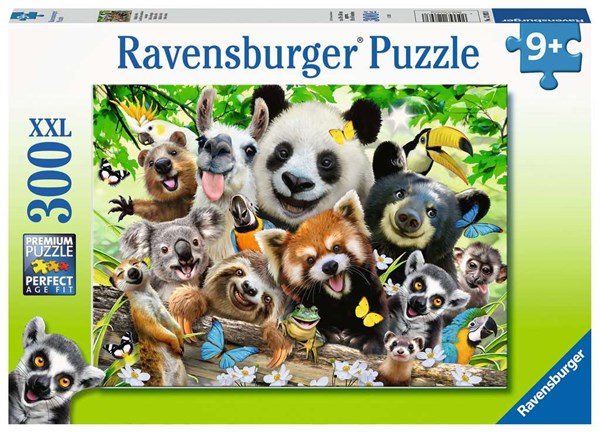 Ravensburger (12893) - "Le Selfie des Animaux Sauvages" - 300 pièces