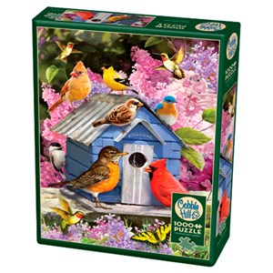 Cobble Hill (80153) - "Spring Birdhouse" - 1000 pièces