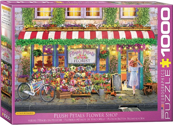 Eurographics (6000-5518) - Paul Normand: "Plush Petals Florist" - 1000 pièces
