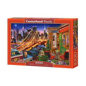 Castorland (C-104598) - "Brooklyn Bridge Lights" - 1000 pièces