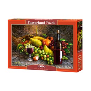 Castorland (C-104604) - "Des Fruits et du Vin" - 1000 pièces