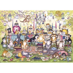 Gibsons (G6259) - Linda Jane Smith: "Mad Catter's Tea Party" - 1000 pièces