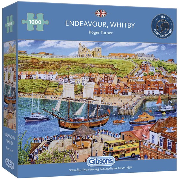 Gibsons (G6286) - Roger Neil Turner: "Endeavour Whitby" - 1000 pièces