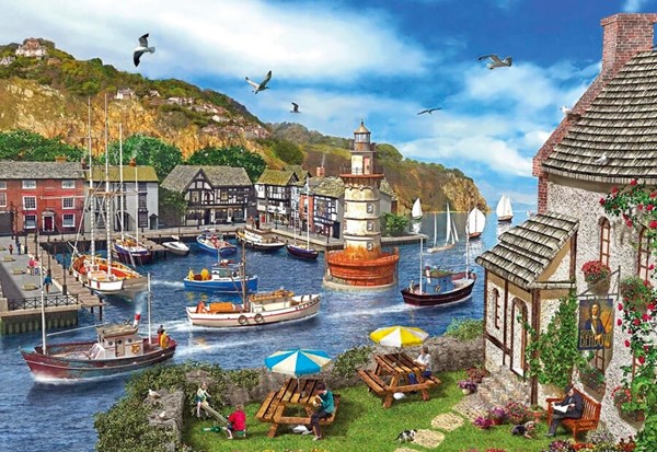 Gibsons (G6285) - Dominic Davison: "Lighthouse Bay" - 1000 pièces
