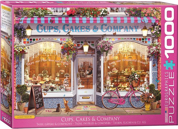 Eurographics (6000-5520) - "Cups, Cakes & Company" - 1000 pièces