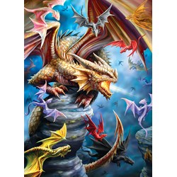 Eurographics (6000-5475) - Anne Stokes: "Clan de Dragons" - 1000 pièces