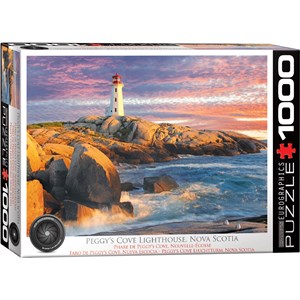 Eurographics (6000-5437) - "Peggy’s Cove Lighthouse, Nova Scotia" - 1000 pièces