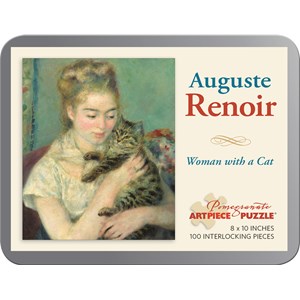 Pomegranate (AA805) - Pierre-Auguste Renoir: "Woman with a Cat" - 100 pièces