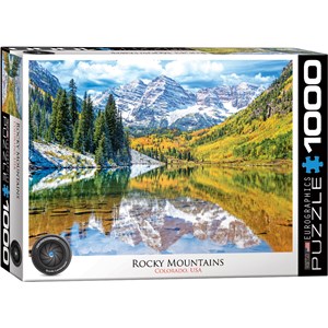 Eurographics (6000-5472) - "Rocky Mountains, Colorado" - 1000 pièces