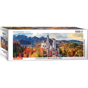 Eurographics (6010-5444) - "Château de Neuschwanstein en automne" - 1000 pièces