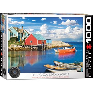 Eurographics (6000-5438) - "Peggy’s Cove, Nova Scotia" - 1000 pièces