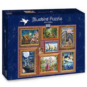 Bluebird Puzzle (70261) - "Girl's 8 Gallery" - 6000 pièces
