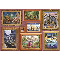 Bluebird Puzzle (70261) - "Girl's 8 Gallery" - 6000 pièces