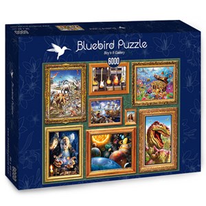 Bluebird Puzzle (70230) - "Boy's 8 Gallery" - 6000 pièces
