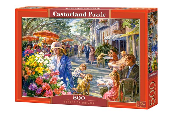 Castorland (B-53438) - "Street of Dreams" - 500 pièces