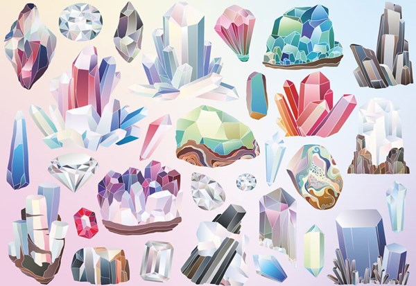 Cloudberries (33008) - "Crystals" - 1000 pièces