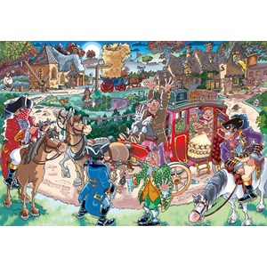 Jumbo (19180) - "Destiny 21, Highway Hold-up" - 1000 pièces