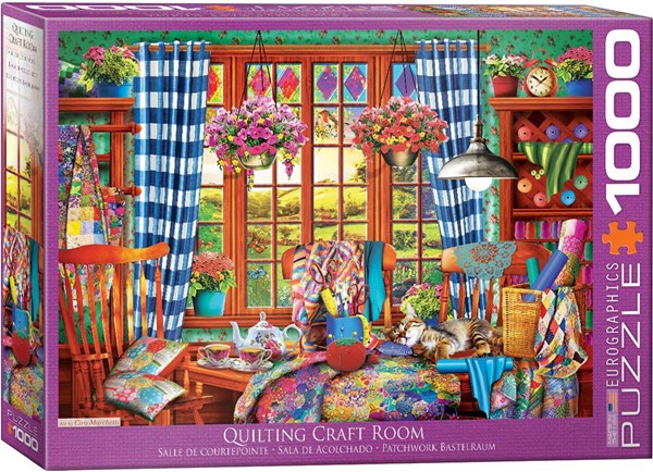 Eurographics (6000-5348) - "Patchwork Craft Room" - 1000 pièces