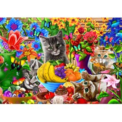 Bluebird Puzzle (70183) - "Kitten Fun" - 1000 pièces