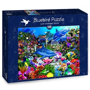 Bluebird Puzzle (70145) - "Lost Undersea World" - 1000 pièces