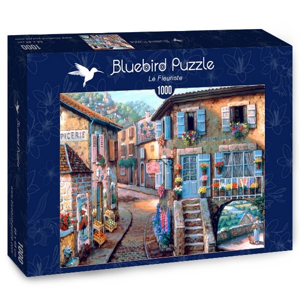 Bluebird Puzzle (70125) - "Le Fleuriste" - 1000 pièces