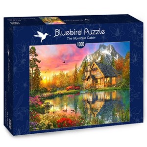 Bluebird Puzzle (70164) - Dominic Davison: "The Mountain Cabin" - 1000 pièces
